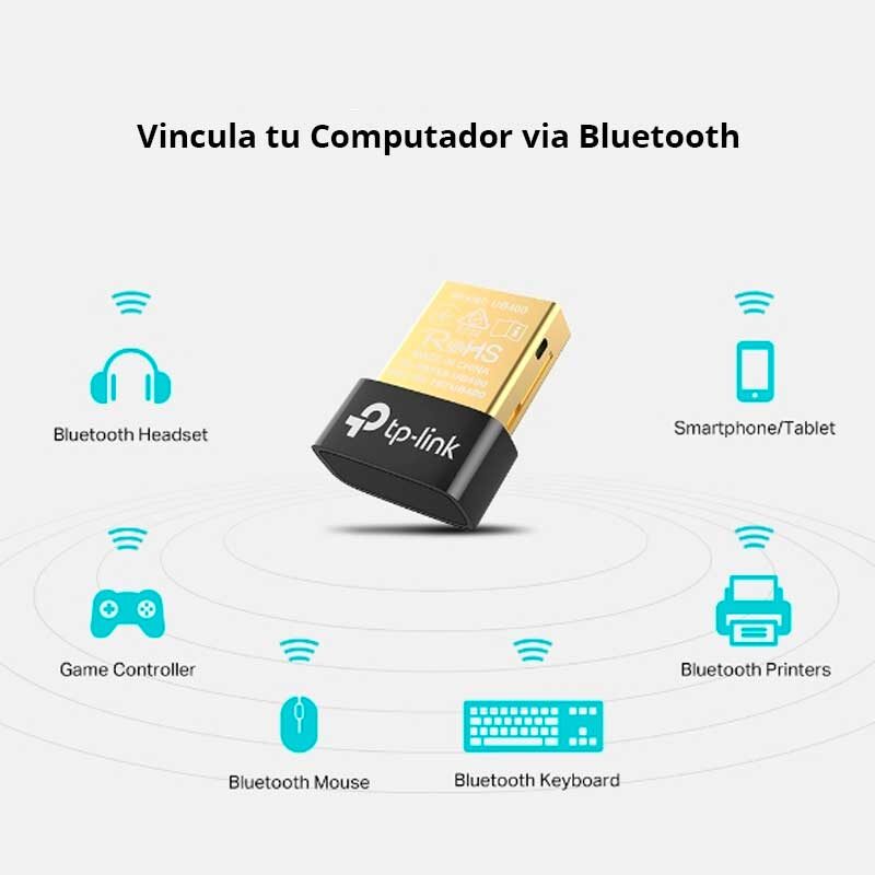Itsca - Adaptado -BlueTooth USB TP-Link UB400