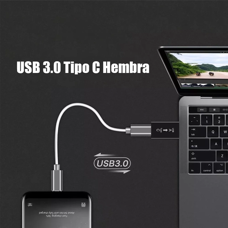 ITSCA - Adaptador USB C - USB A