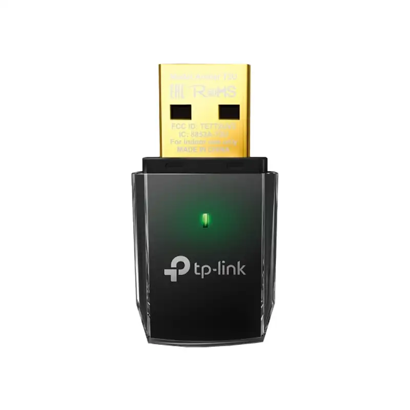 ITSCA - Adaptador WIFI USB Banda Dual AC600 Archer T2U