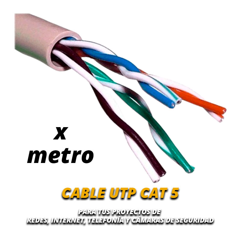 junto a comer extraño ITSCA | ITS, C.A.- Cable UTP Nivel 5 (por metro)