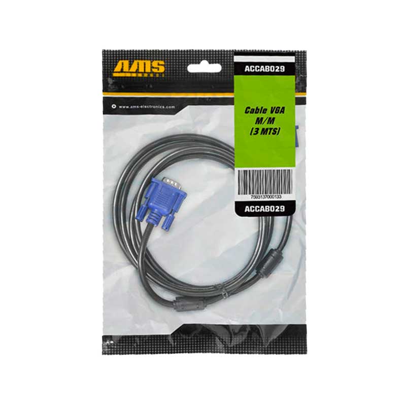 Cable VGA 3mts