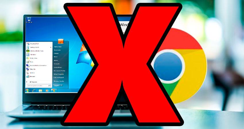 ITSCA - Creo que ya lo tienes claro, en tecnología si no vas solo, te llevan a empujones. Google anuncia que su navegador Chrome no podrá ser usado en Windows 7 y 8.1 a partir de enero 2023. Así que olvídate de Google Chrome en equipos con Windows antiguos.