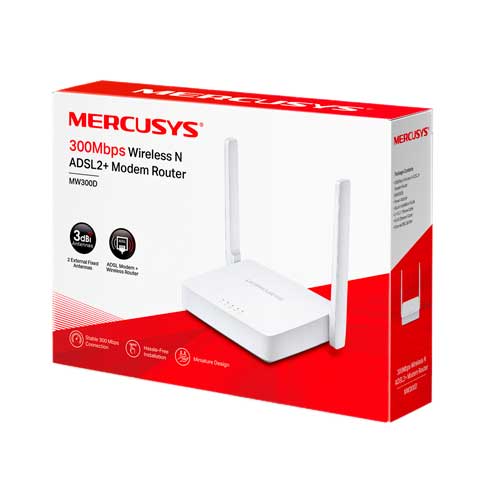 Mercusys ADSL2+ Modem Router