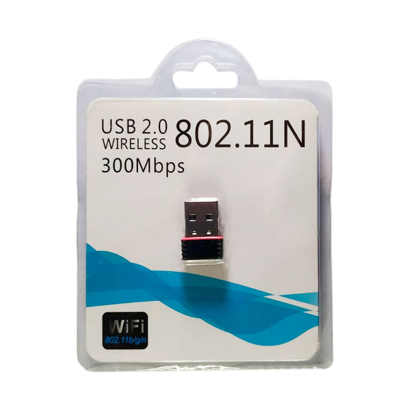 ITSCA - Mini Adaptador USB Inalámbrico N300 Generico