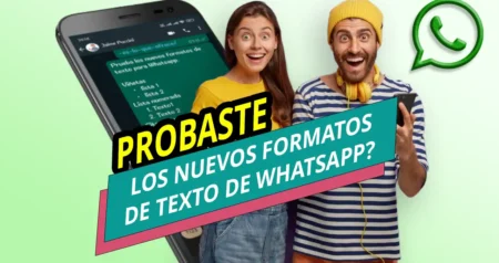 ITSCA - Nuevos formatos de texto de Whatsapp