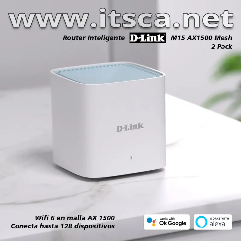 ITSCA - Router D-Link M15 AX1500 Mesh