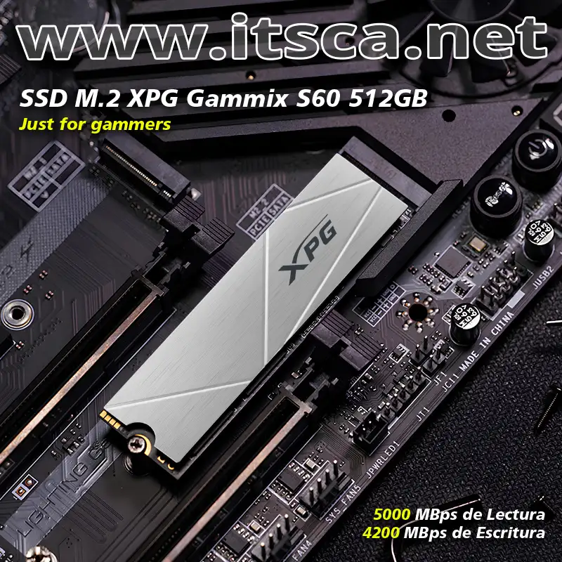 ITSCA - SSD M.2 XPG Gammix S60 512GB