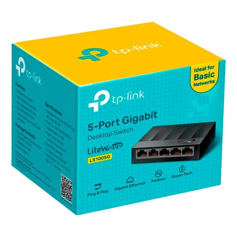 ITSCA - Switch 5 Puertos Gigabits TP-Link LS1005G
